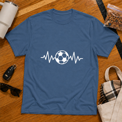 Soccer Heartbeat Tee