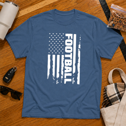 Football Worn Flag Tee