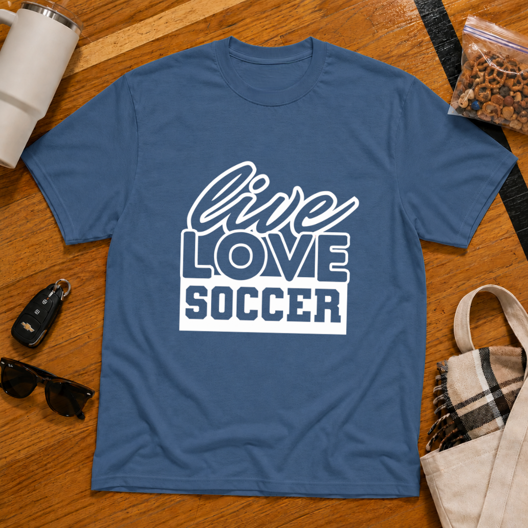 Live Love Soccer Tee