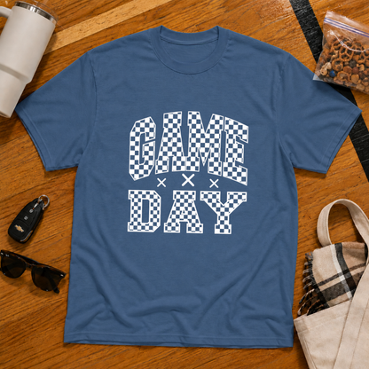 Game Day Checkered Tee