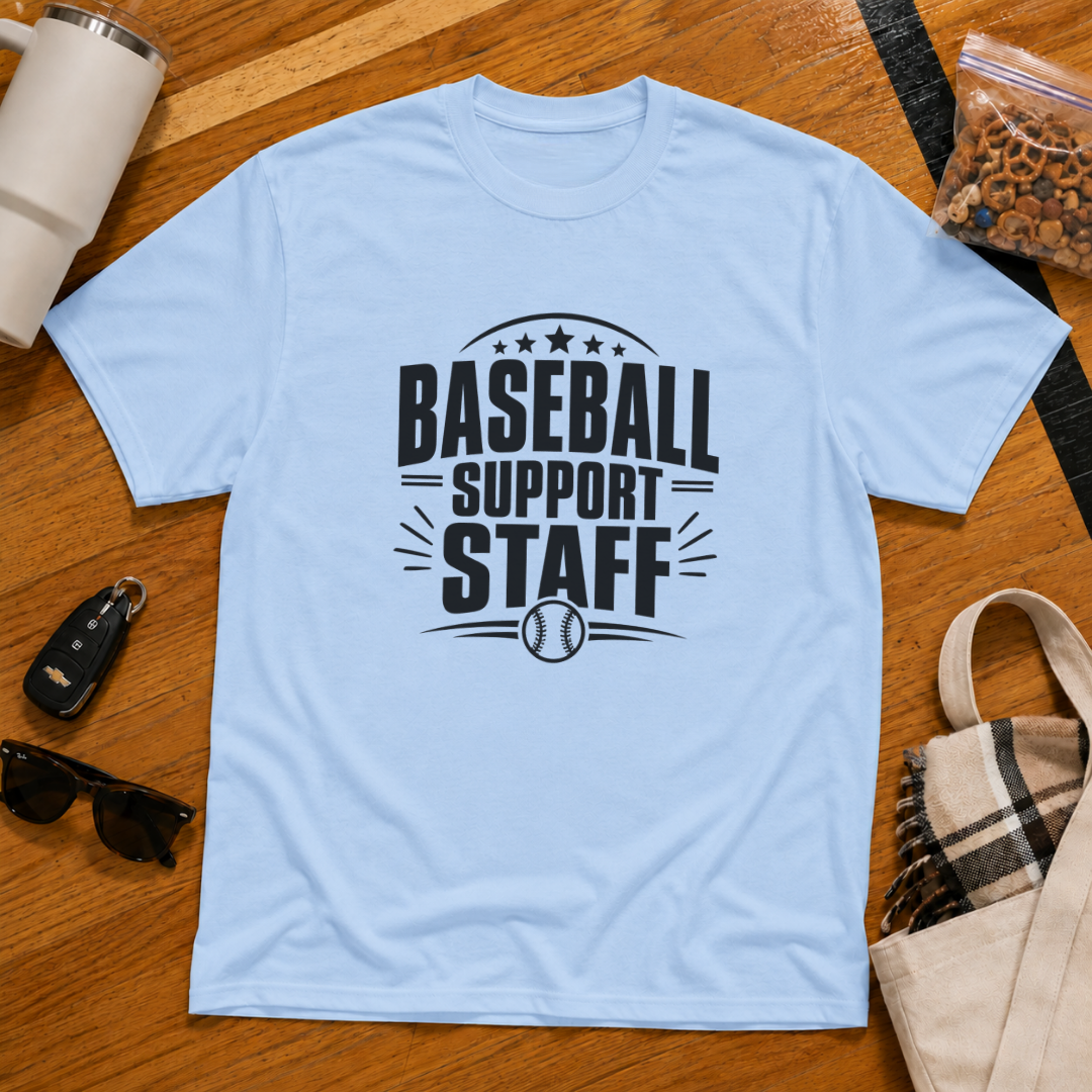 Baseball Support Staff Tee