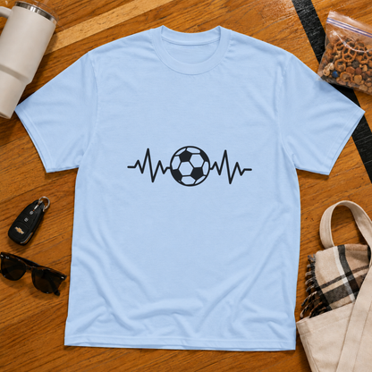 Soccer Heartbeat Tee