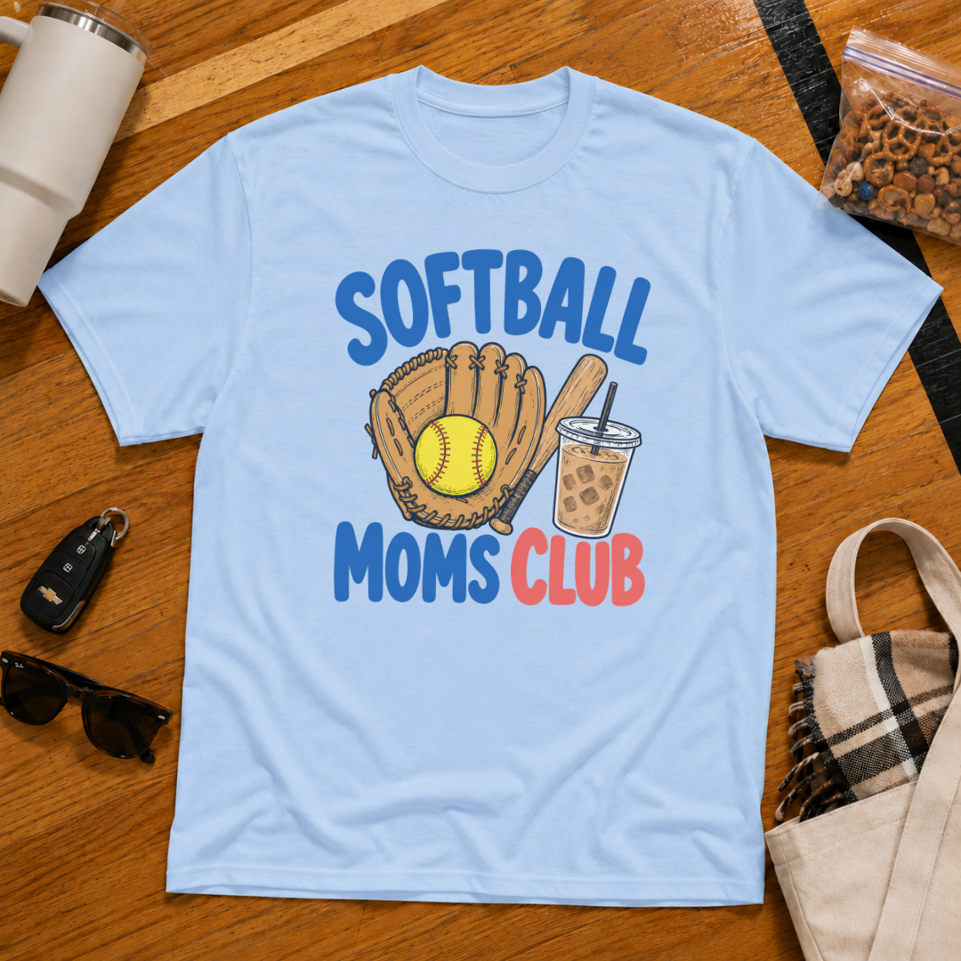 Softball Moms Club Tee