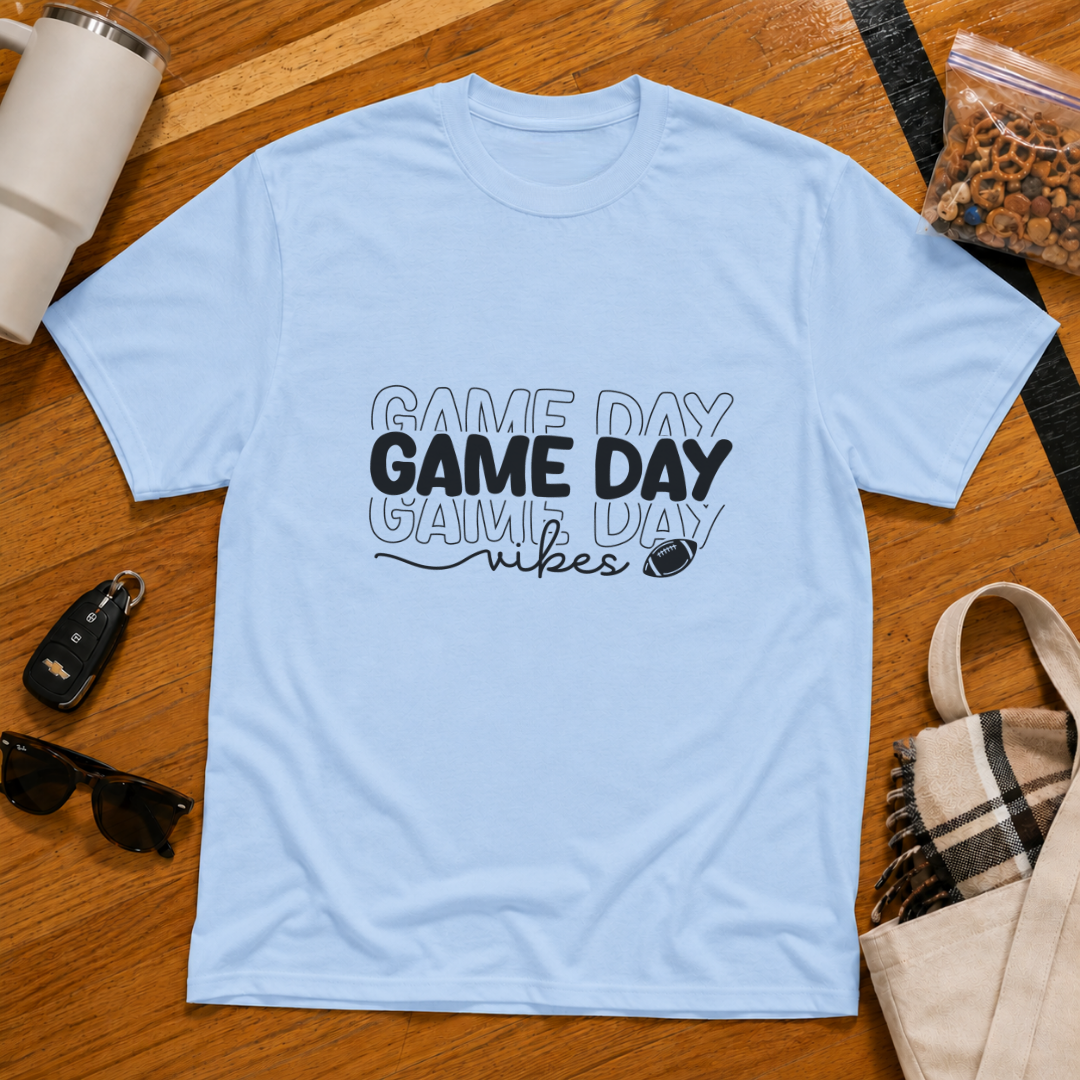 Gameday Vibes Football Tee
