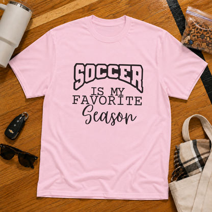 Soccer Is My Favorite Season Tee