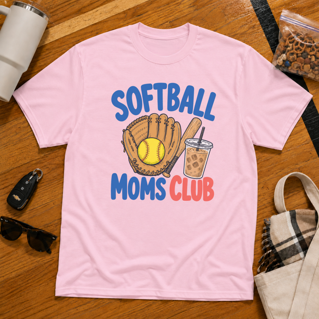 Softball Moms Club Tee