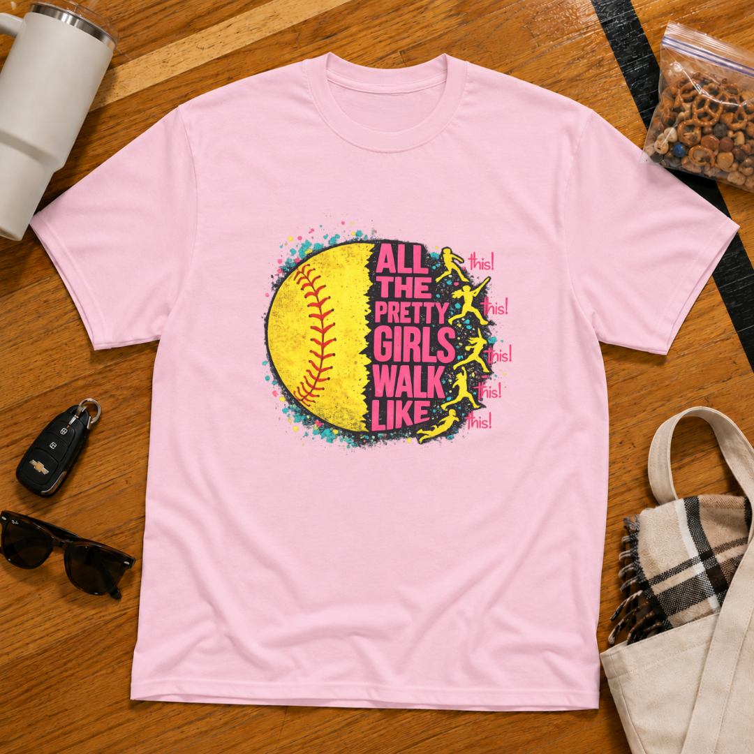 All The Pretty Girls Softball Tee
