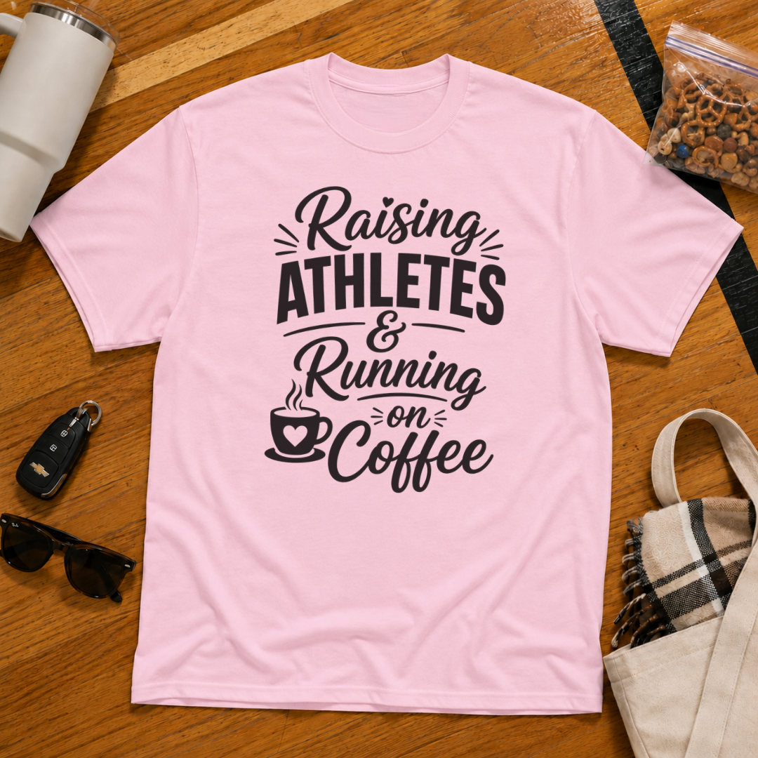 Raising Athletes & Running on Coffee Tee