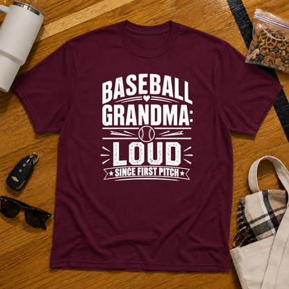 Baseball Grandma: Loud Since First Pitch