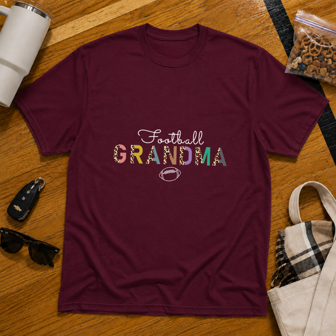 Football Grandma Tee