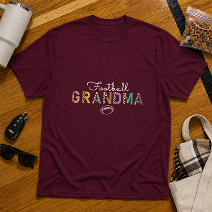 Football Grandma Tee