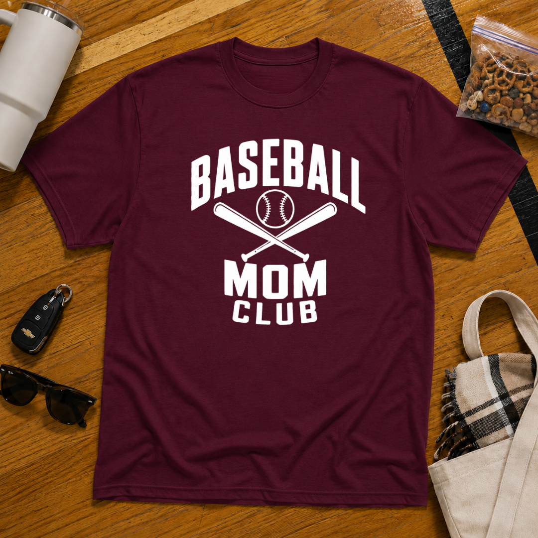 Baseball Mom Club Tee