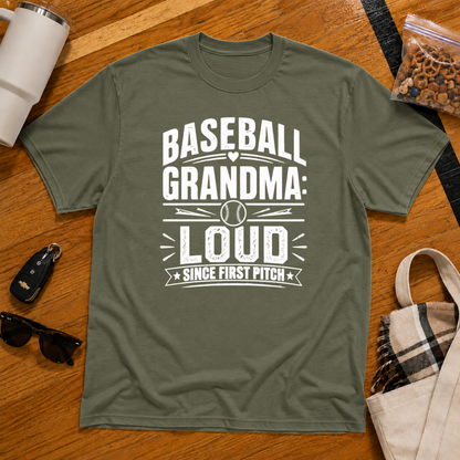 Baseball Grandma: Loud Since First Pitch