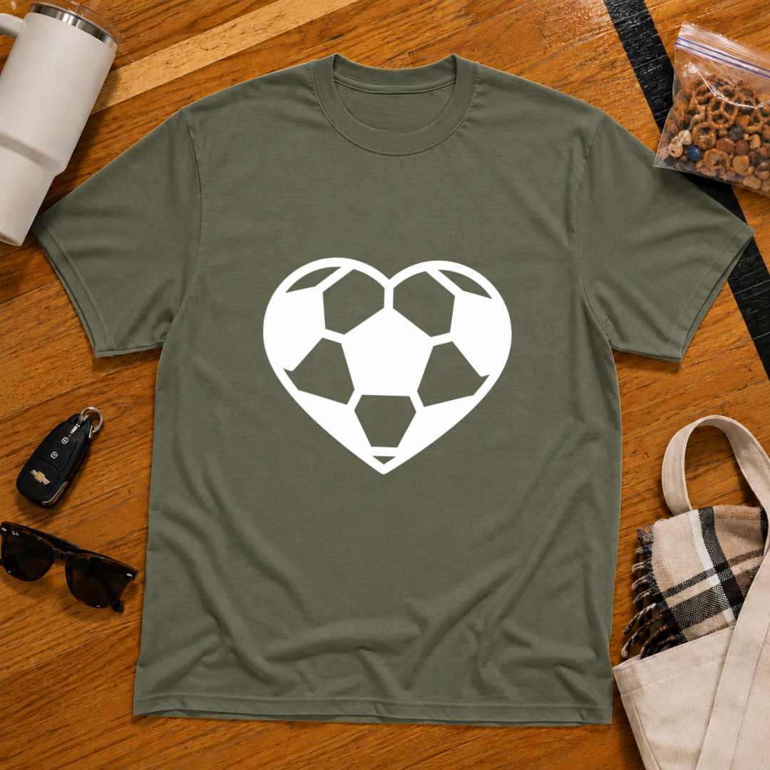 Soccer Heart Tee