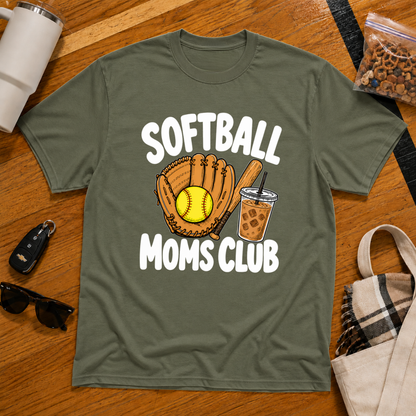 Softball Moms Club Tee