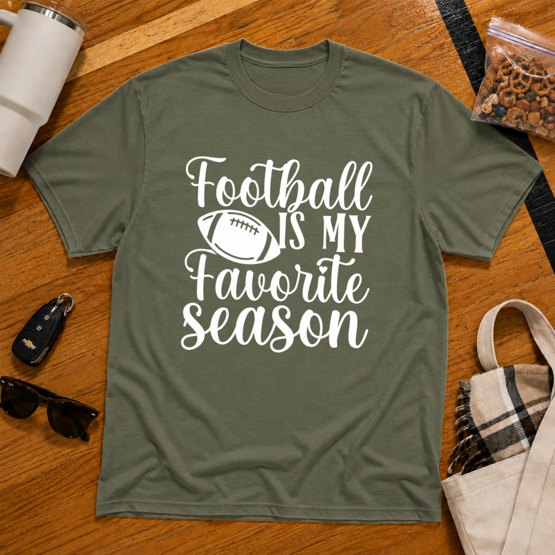 Football Is My Favorite Season Tee
