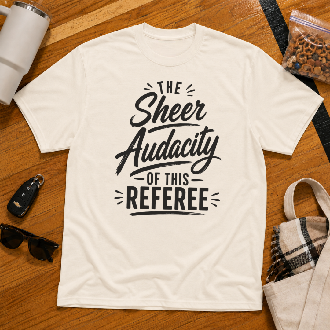 The Sheer Audacity Of This Referee Tee