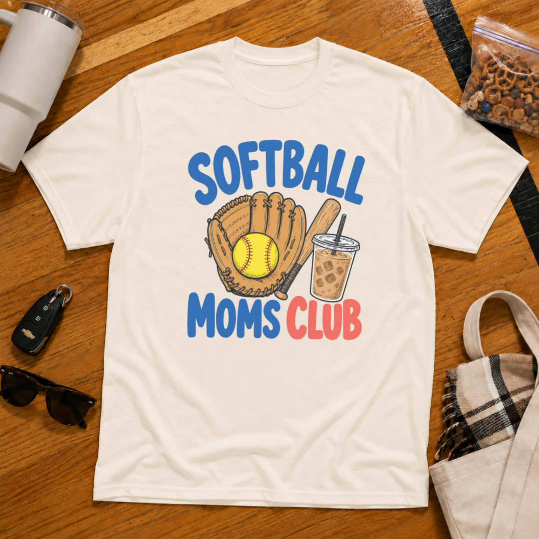 Softball Moms Club Tee