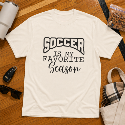 Soccer Is My Favorite Season Tee