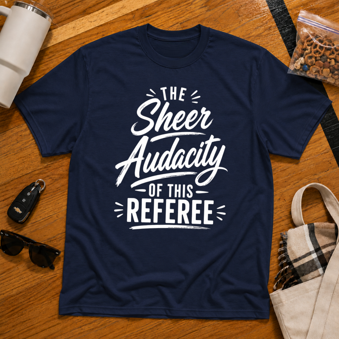The Sheer Audacity Of This Referee Tee