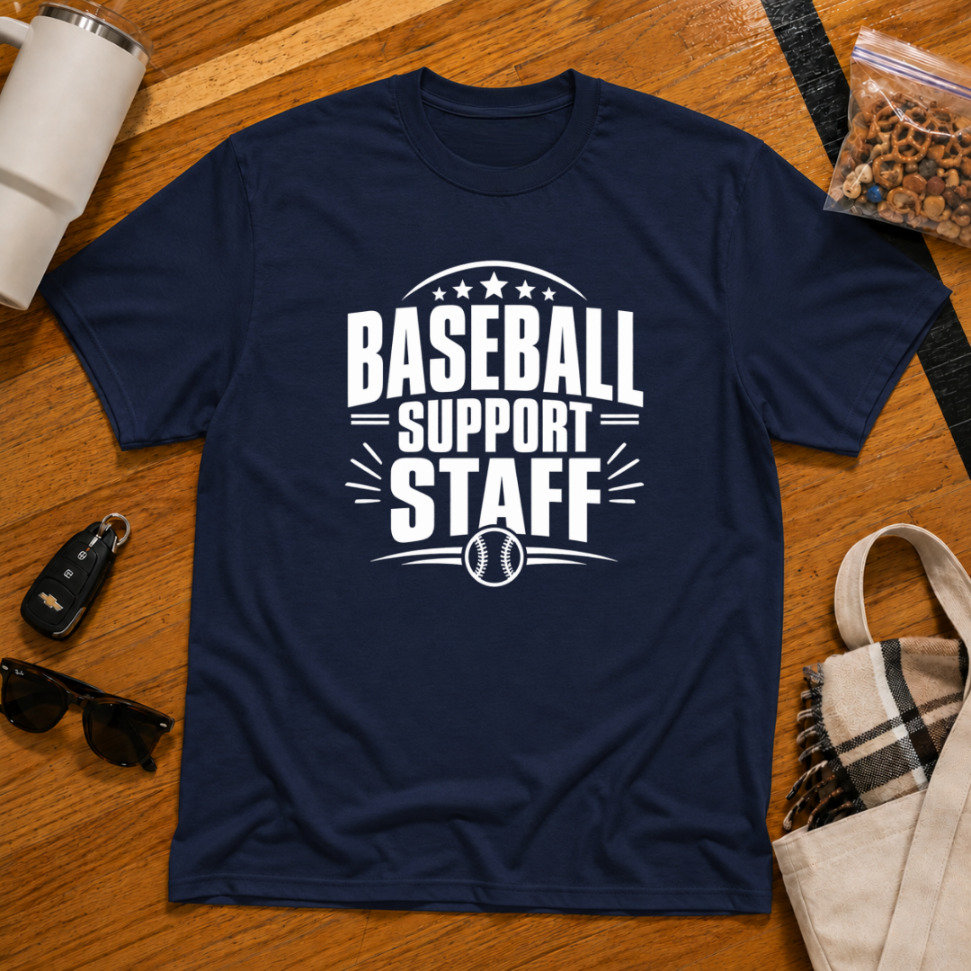 Baseball Support Staff Tee