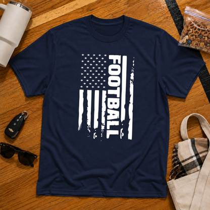 Football Worn Flag Tee