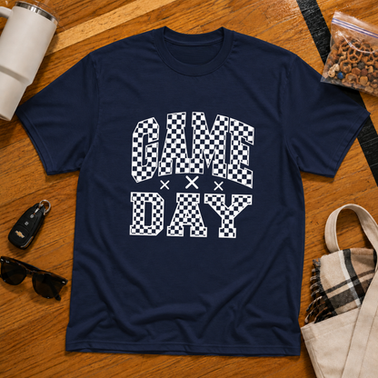 Game Day Checkered Tee