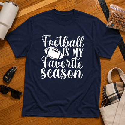 Football Is My Favorite Season Tee