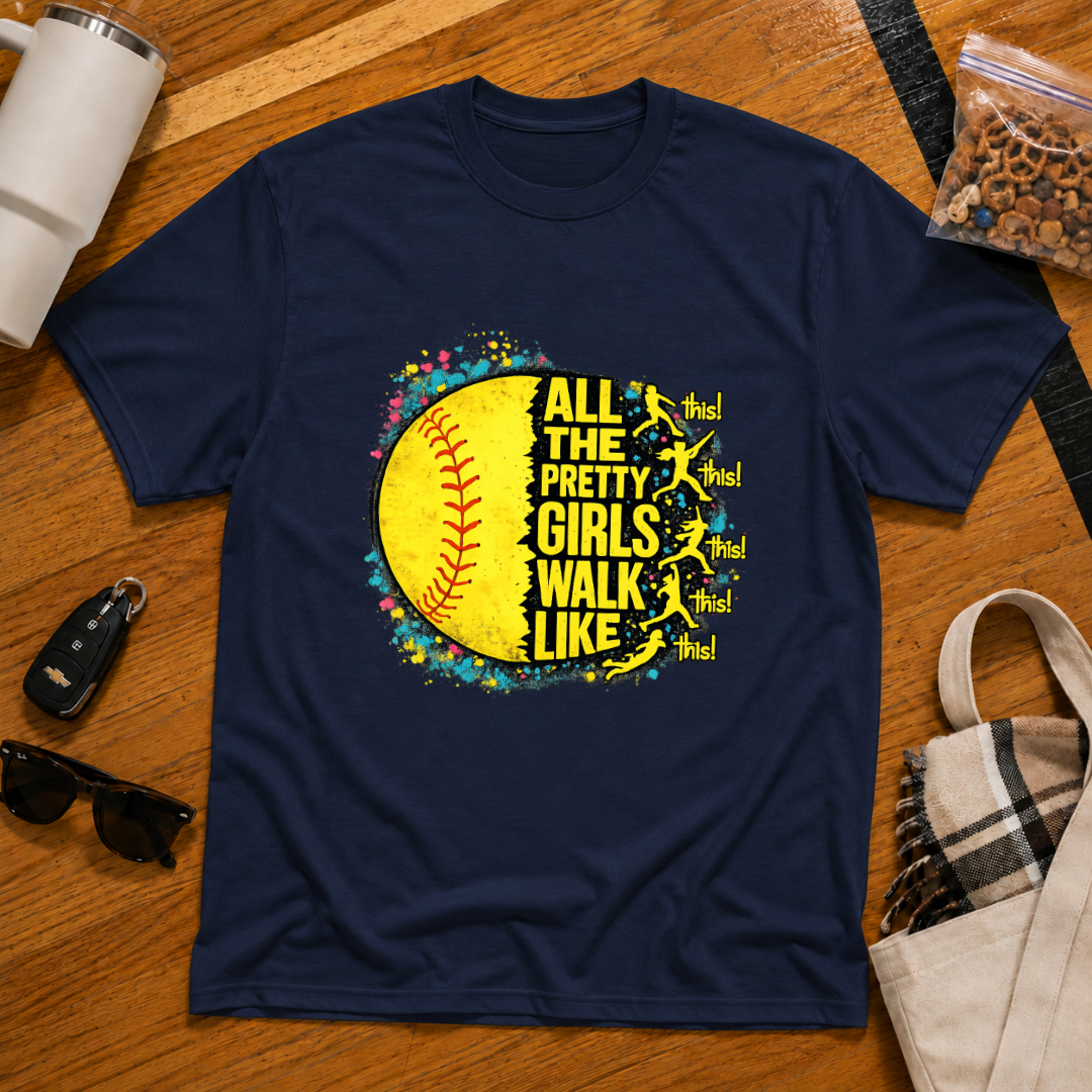 All The Pretty Girls Softball Tee