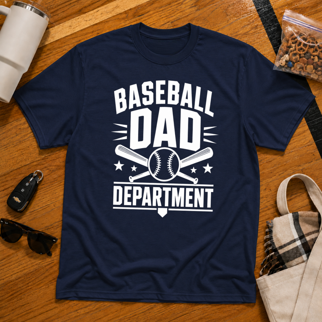 Baseball Dad Department Tee
