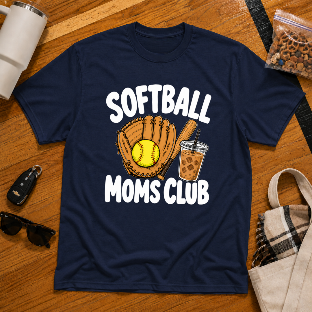 Softball Moms Club Tee