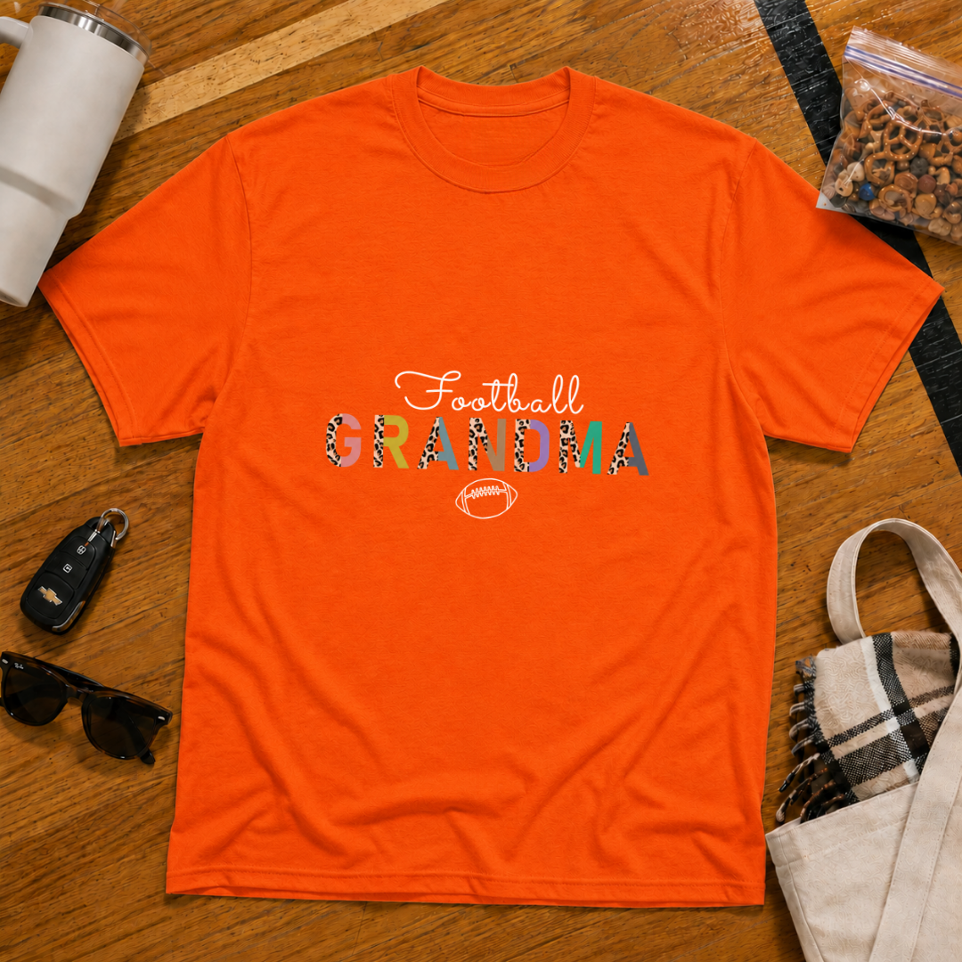 Football Grandma Tee