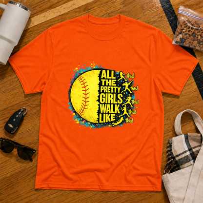 All The Pretty Girls Softball Tee