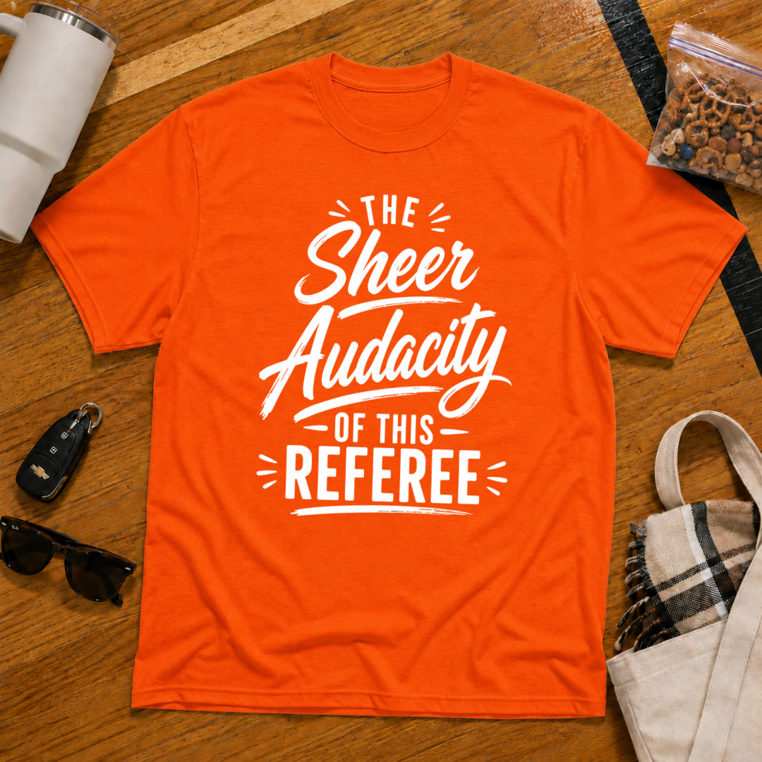 The Sheer Audacity Of This Referee Tee