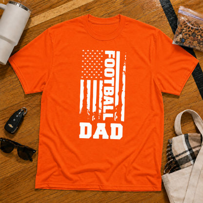 Football Dad Flag Tee