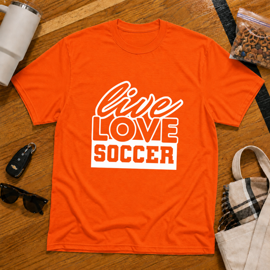 Live Love Soccer Tee