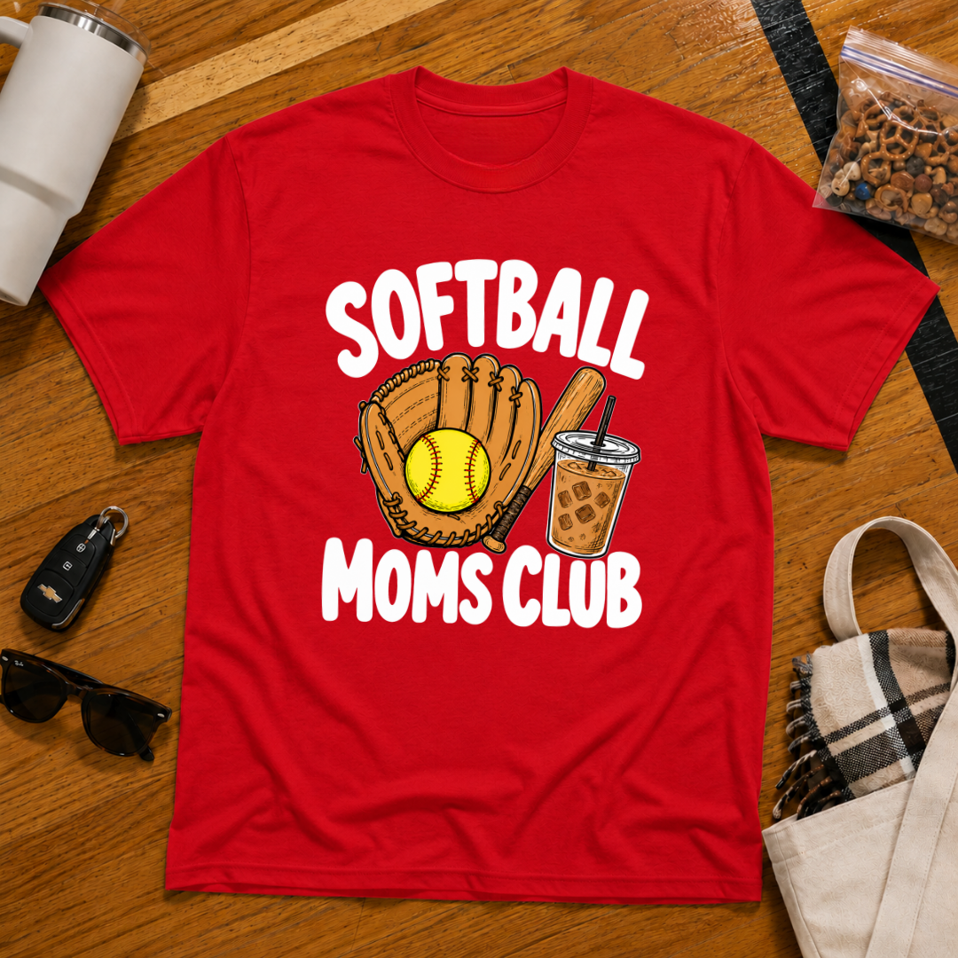 Softball Moms Club Tee