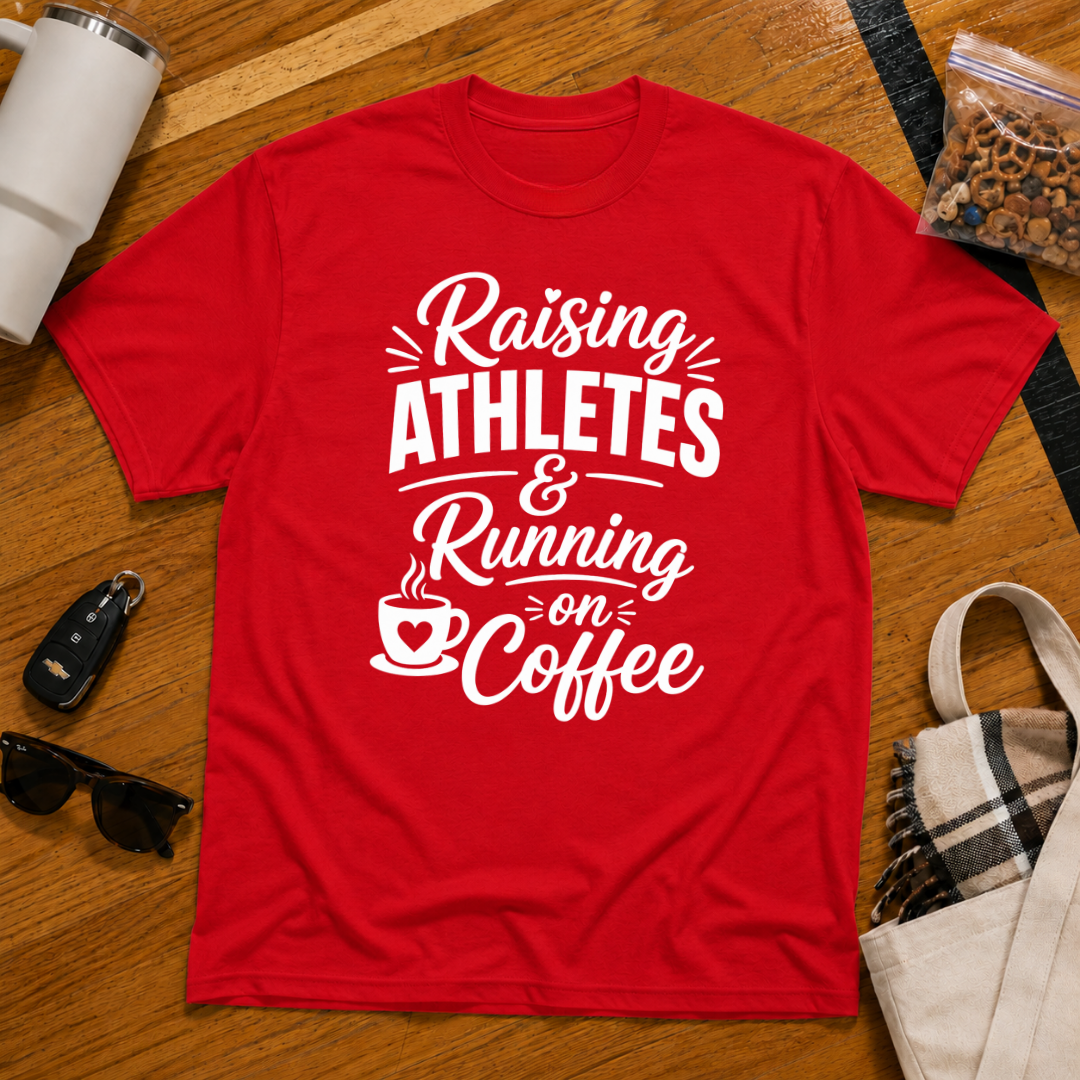 Raising Athletes & Running on Coffee Tee