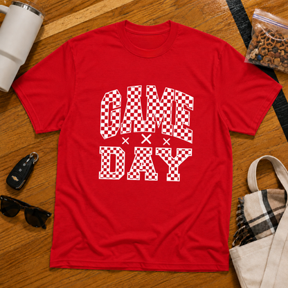 Game Day Checkered Tee