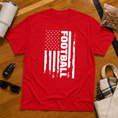 Football Worn Flag Tee