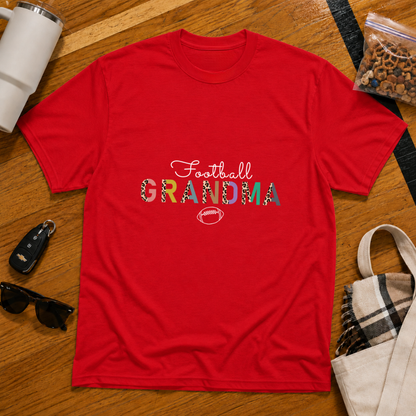 Football Grandma Tee
