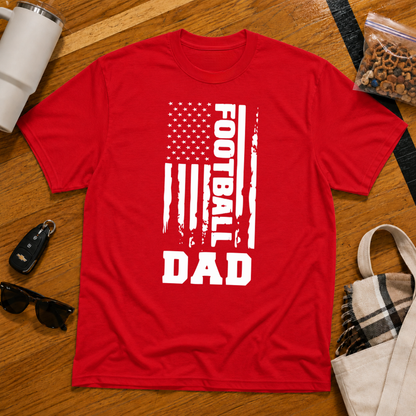Football Dad Flag Tee