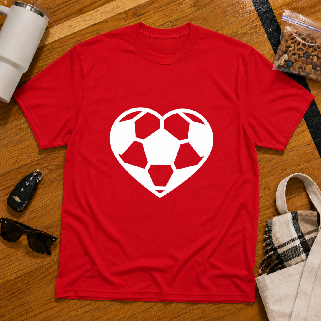 Soccer Heart Tee