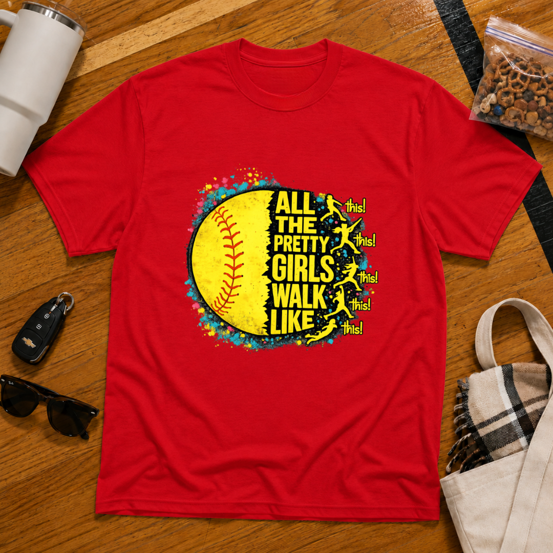 All The Pretty Girls Softball Tee