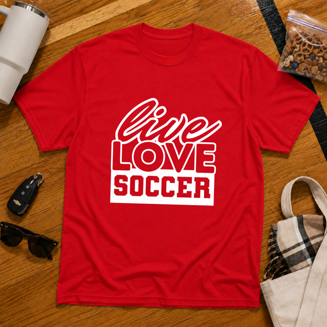 Live Love Soccer Tee