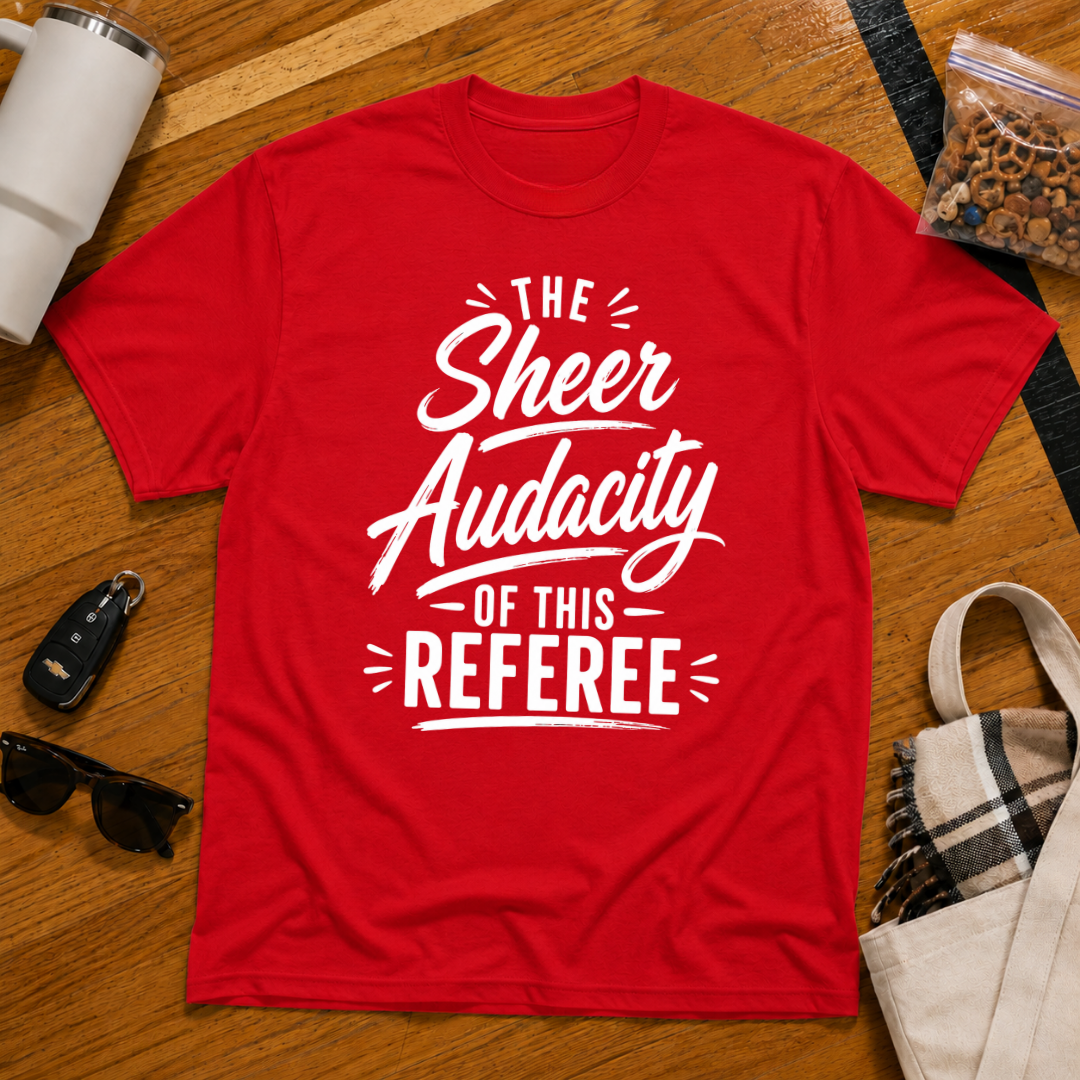 The Sheer Audacity Of This Referee Tee
