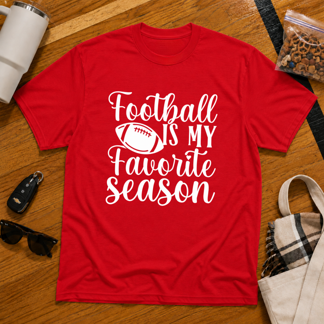 Football Is My Favorite Season Tee