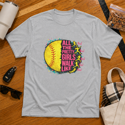 All The Pretty Girls Softball Tee