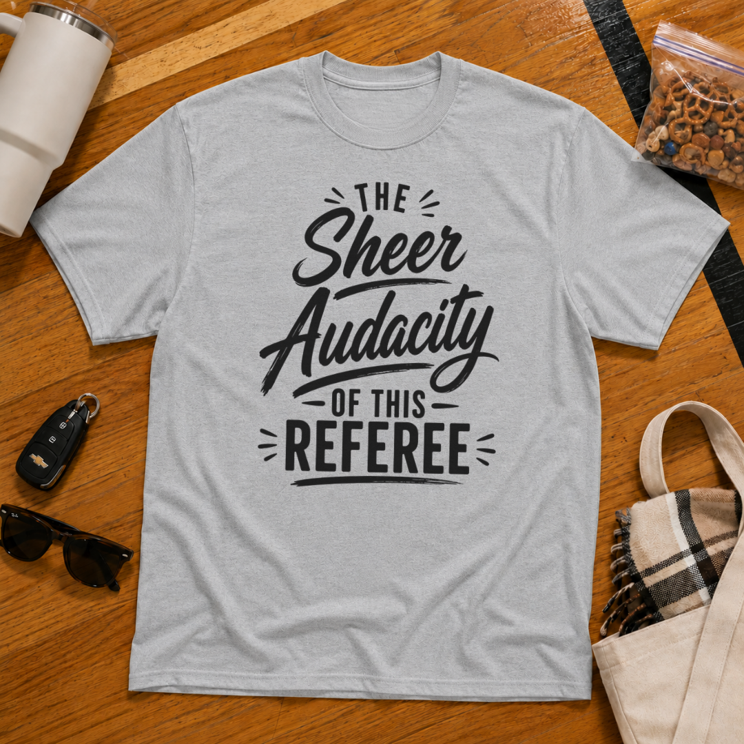 The Sheer Audacity Of This Referee Tee