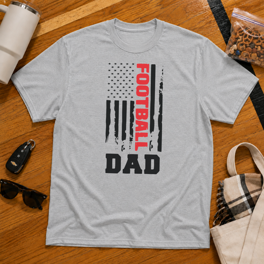 Football Dad Flag Tee